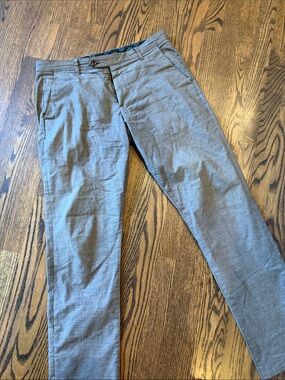 Men's Slim Dress Pants in beige